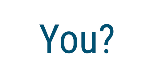 you