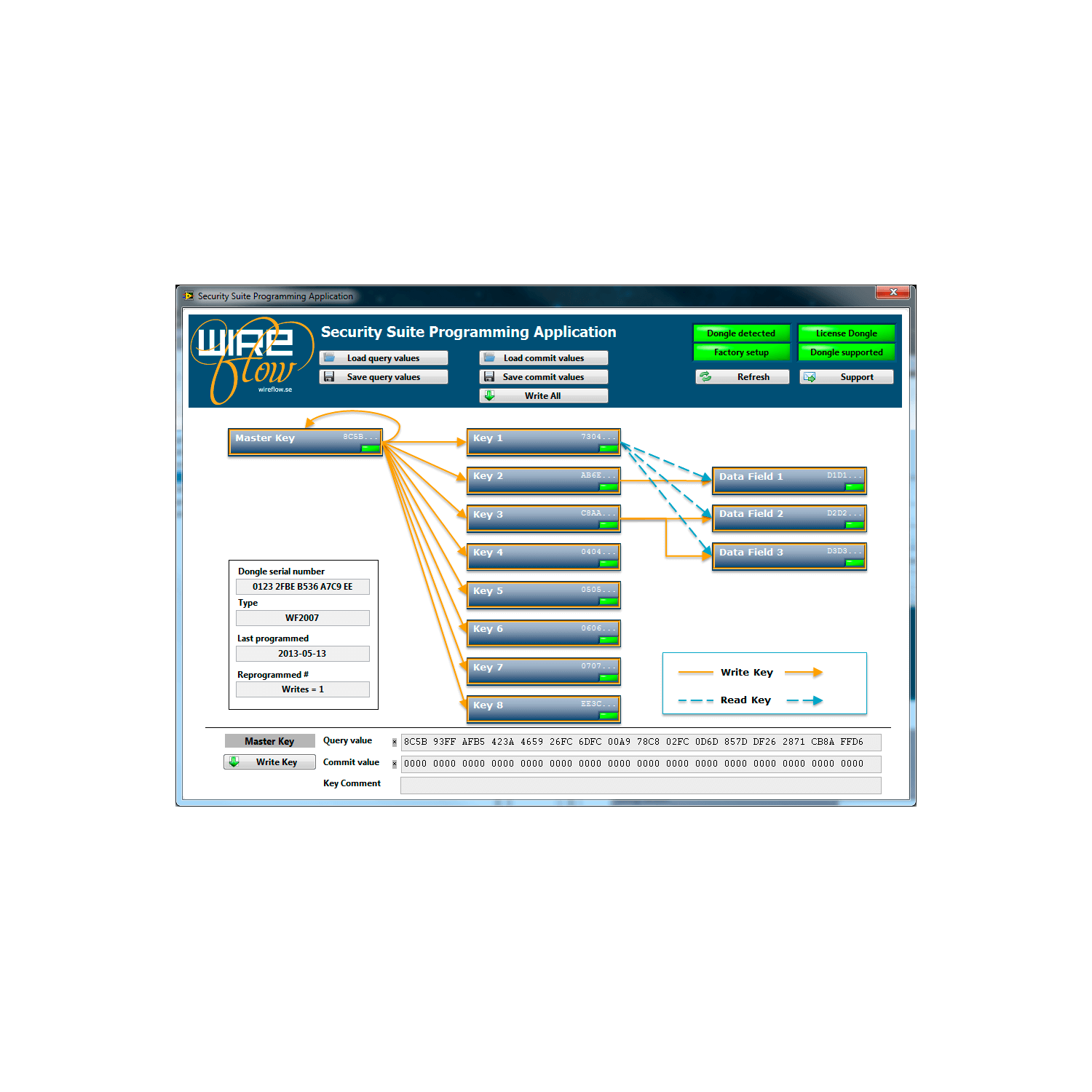 Security Suite Programming Application