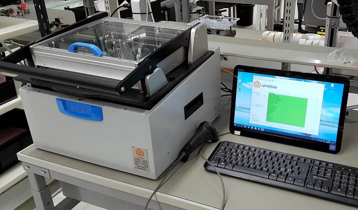 4_Complete production tester setup
