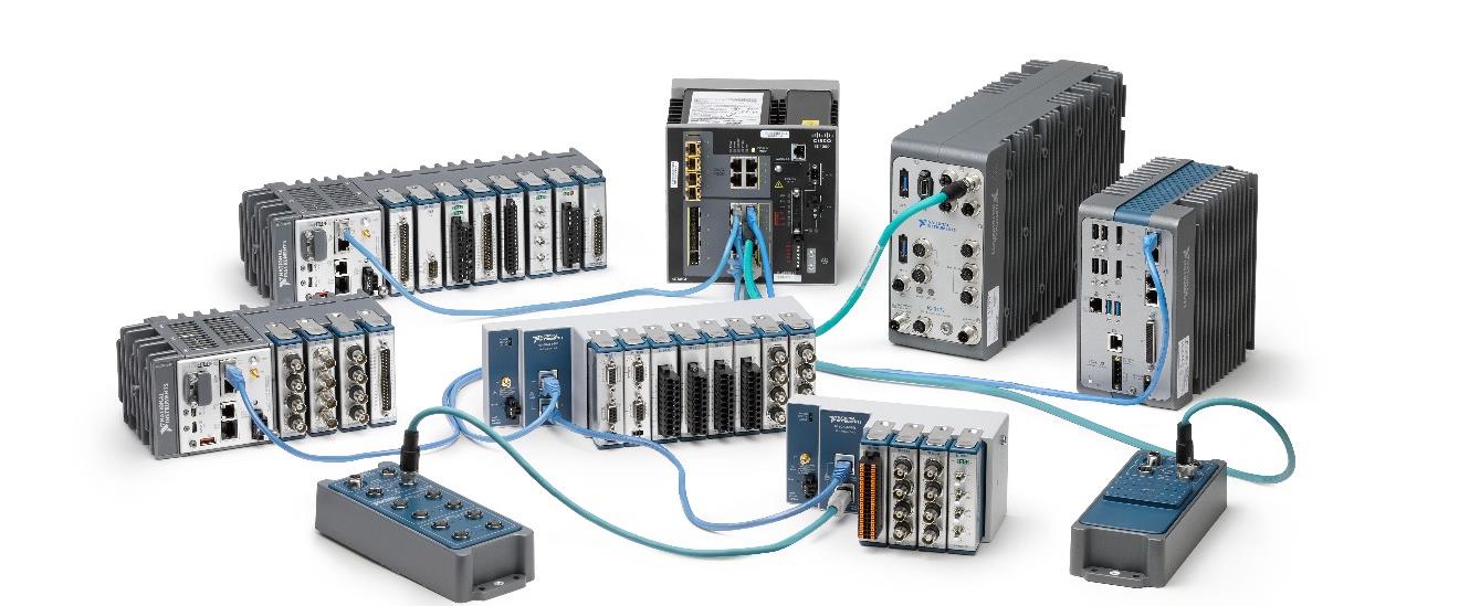 TSN network with NI CompactRIO, CompactDAQ and FieldDAQ TSN network with NI CompactRIO, CompactDAQ and FieldDAQ